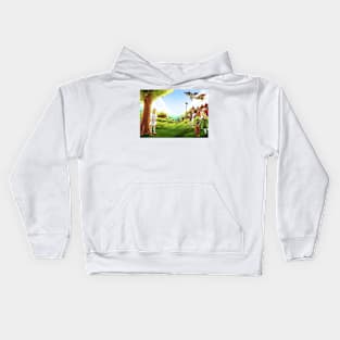 The Day The Legend Began Kids Hoodie